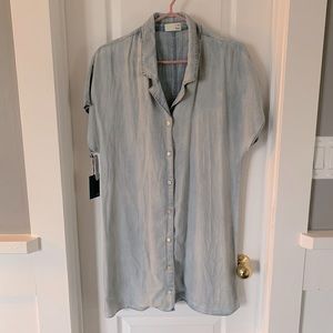 Wilfred Free Denim shirt dress